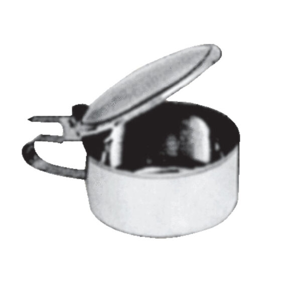 Spitton With Cover S.S.